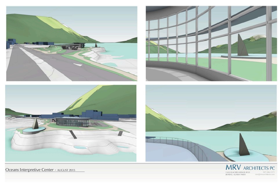 Drawing of Juneau Ocean Center