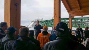 Icy Strait Point dock grand opening ceremony