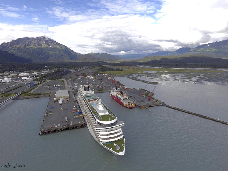 Crystal Serenity in Seward AK