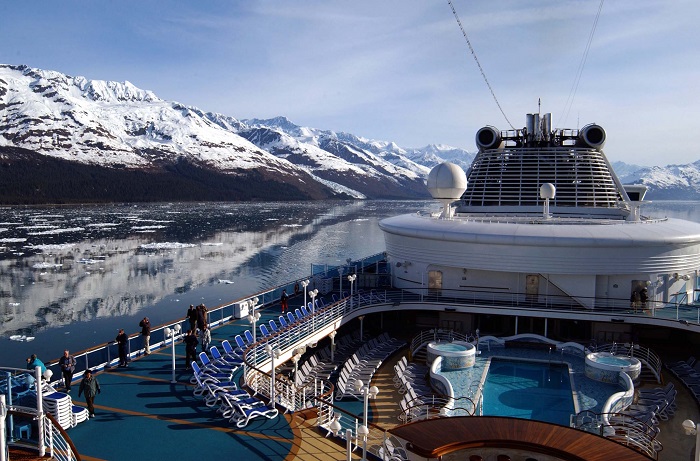 Diamond Princess in College Fjord -credit Princess Cruises Photo 3 ...