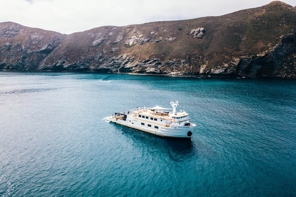 Custom yacht explores Prince William Sound