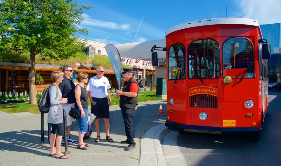 anchorage trolley