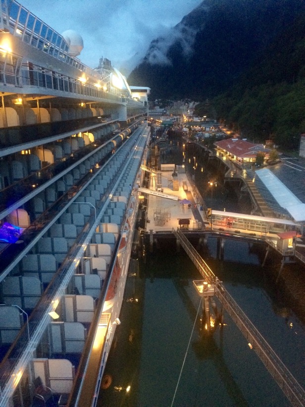 View from ship in Juneau AK
