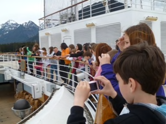 Keet Gooshi Heen Elementary School students from Sitka