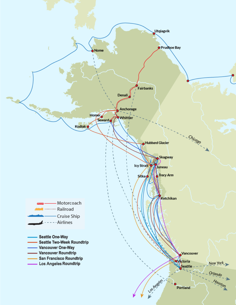 Cruise map