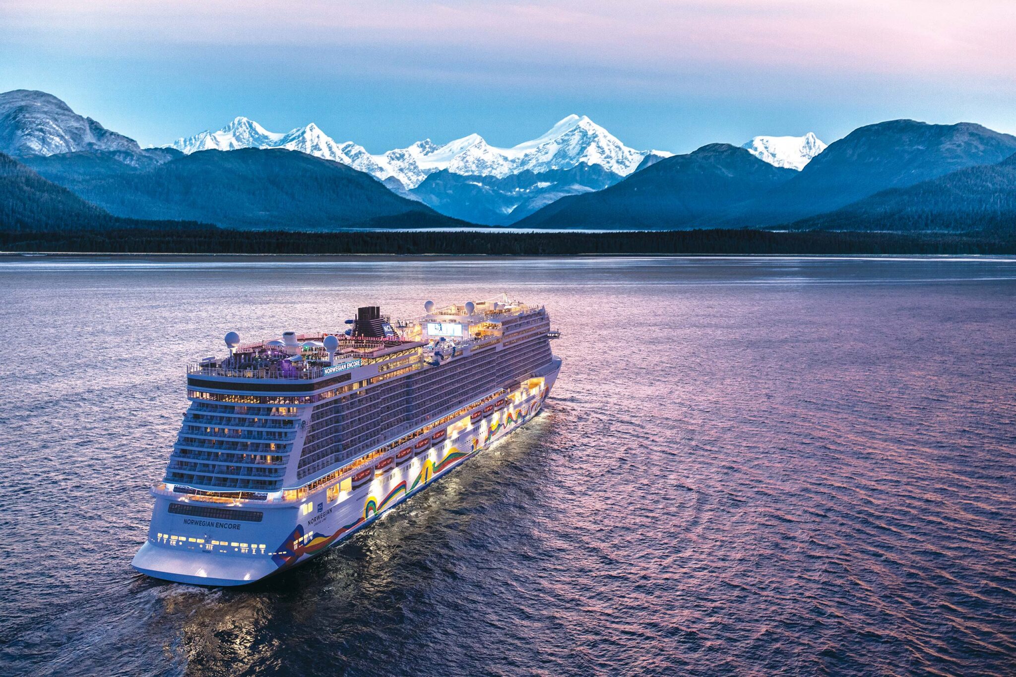 NCL Encore Alaska ship